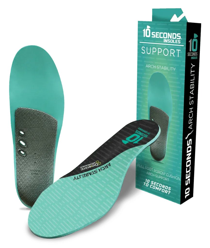 10 Seconds Insoles- Arch Stability
