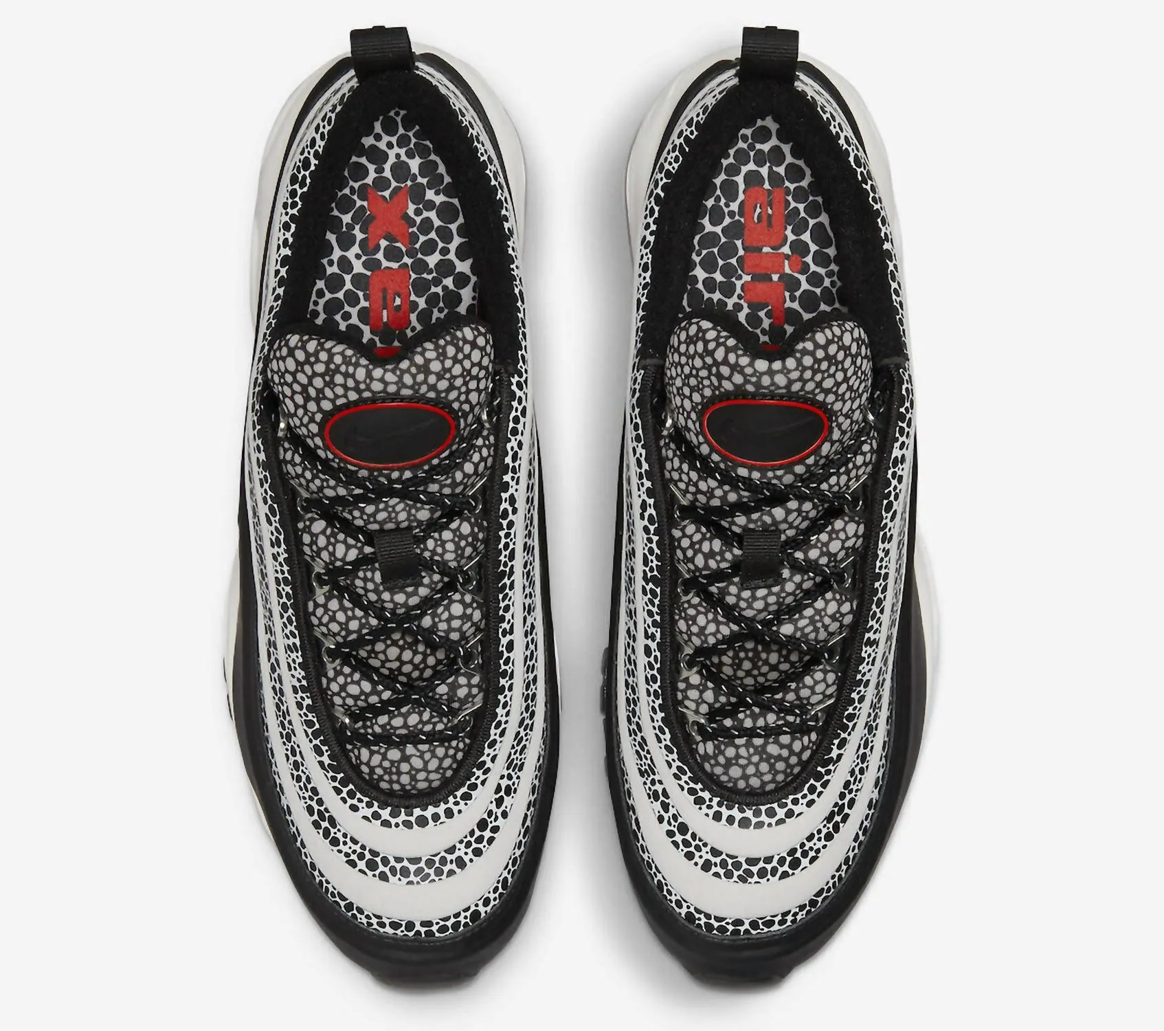 Air Max 97 Se Sneaker In Phantom/black-Chile Red