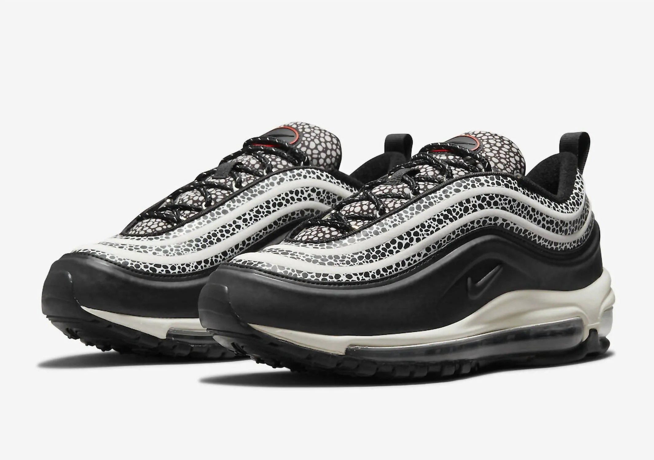 Air Max 97 Se Sneaker In Phantom/black-Chile Red