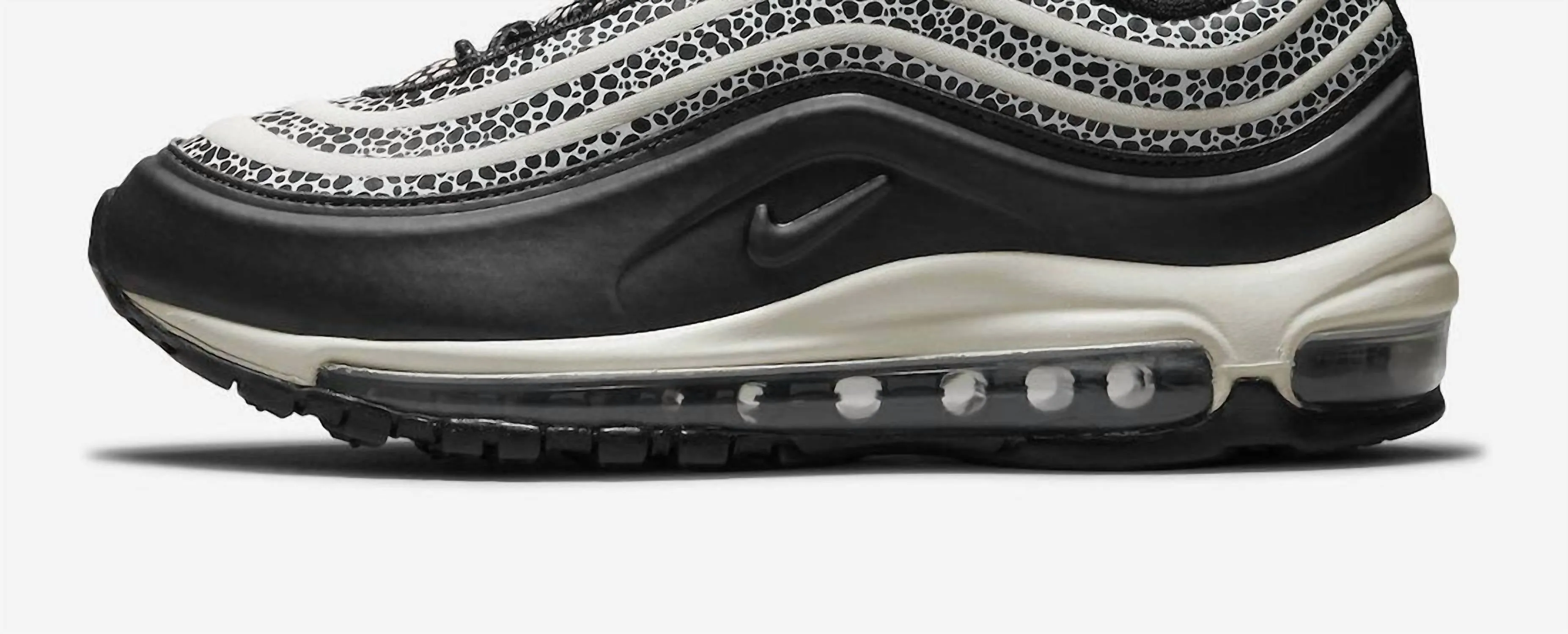 Air Max 97 Se Sneaker In Phantom/black-Chile Red