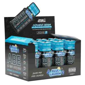 Applied Nutrition ABE (All Black Everything) Shots 12x60ml Blue Lagoon