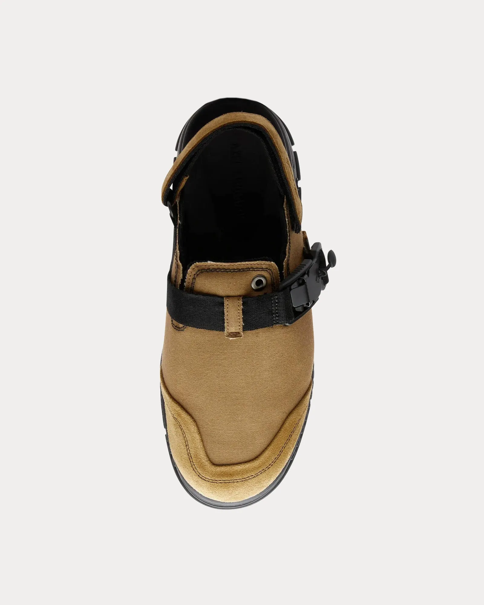 Area Sandal Light Brown / Black Slip Ons