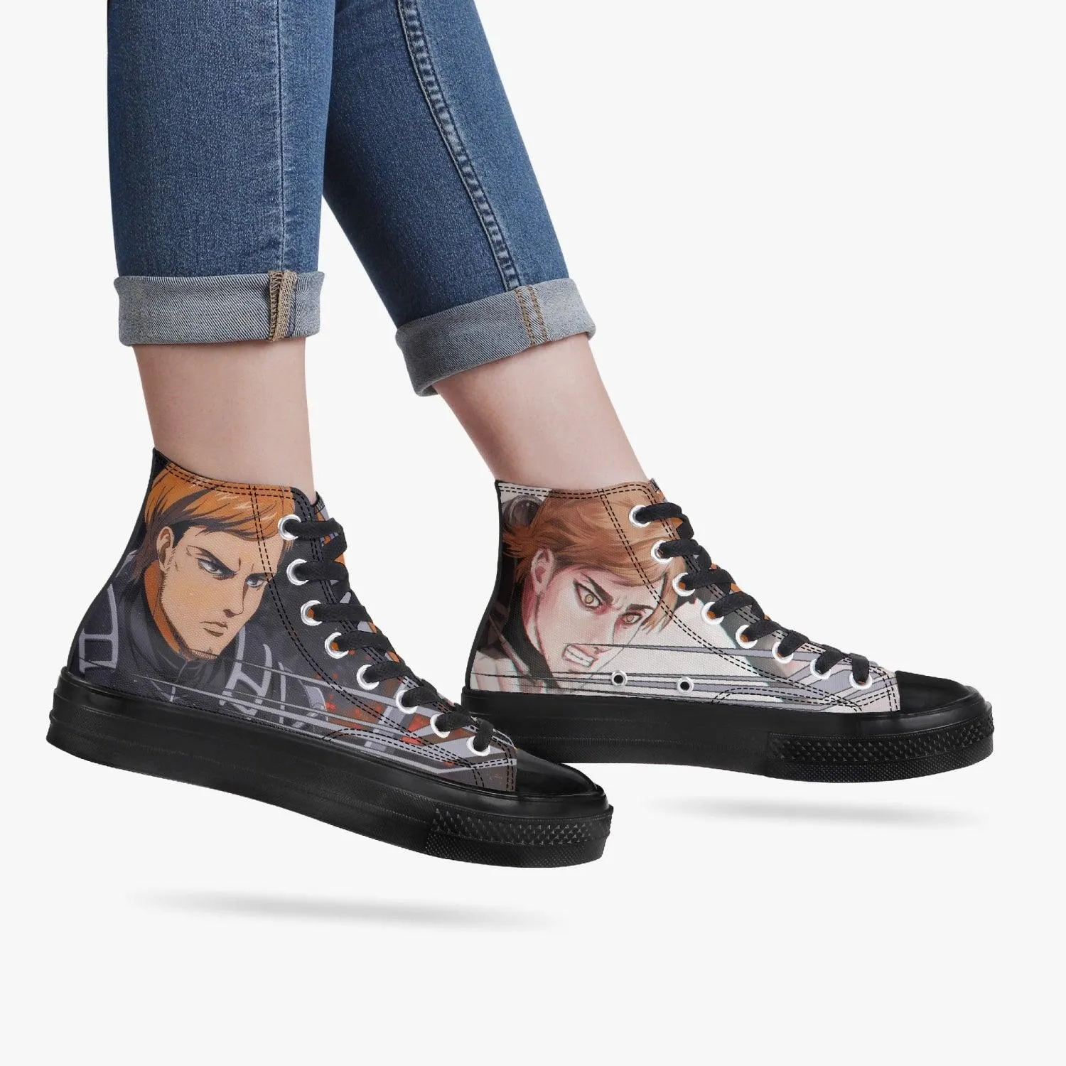 Attack On Titan Jean Kristein A-Star High Anime Shoes