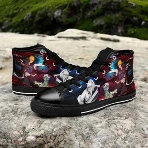 Bleach Zangetsu Zanpakuto Spirit Shoes High Top Sneakers for Kids and Adults
