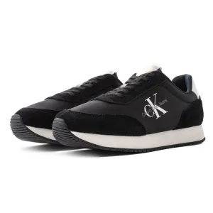 Calvin Klein Jeans Retro Runner SU-NY Mono Trainer - BLKWHT