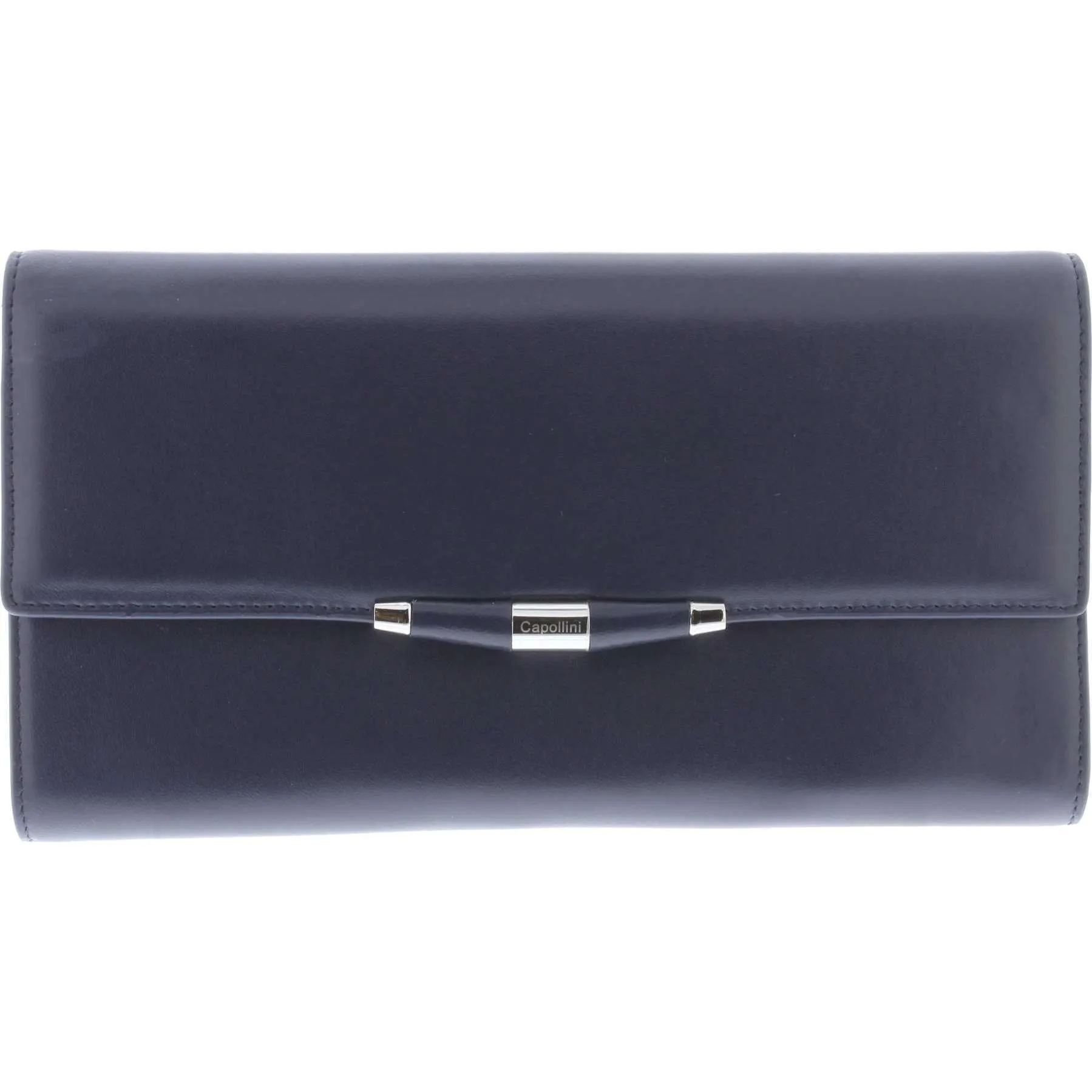 Capollini Carmen Navy Clutch Bag