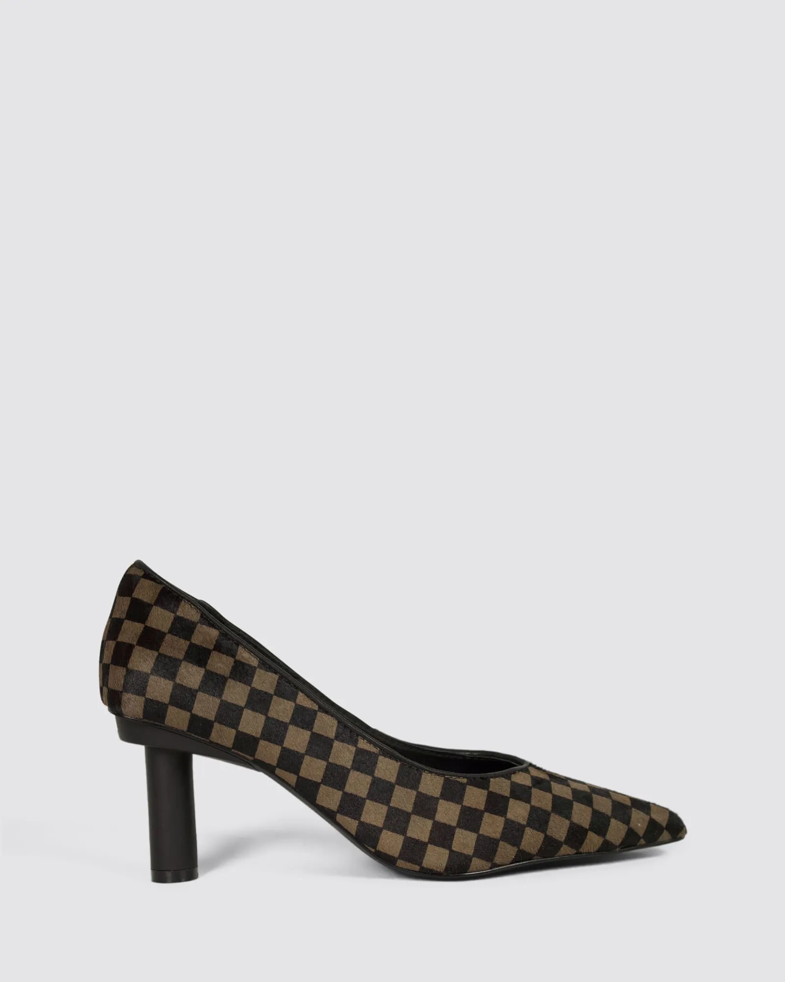 CHARLES HEELS MULTI PRINT LEATHER