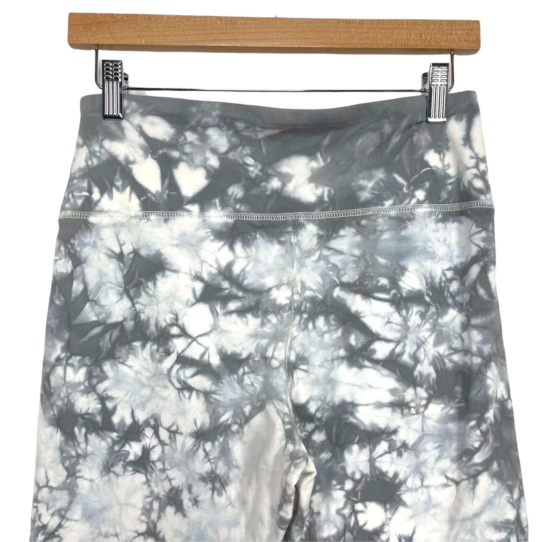 Colsie Blue/Grey Tie Dye Bike Shorts- Size M