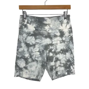 Colsie Blue/Grey Tie Dye Bike Shorts- Size M