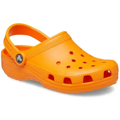 Crocs Classic Toddler Clog Lightweight Comfortable Easy to Clean Pivoting Heel Straps  Ideal for Play Beach and Everyday Wear Stylish Kids Footwear