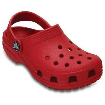 Crocs Classic Toddler Clog Lightweight Comfortable Easy to Clean Pivoting Heel Straps  Ideal for Play Beach and Everyday Wear Stylish Kids Footwear