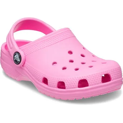 Crocs Classic Toddler Clog Lightweight Comfortable Easy to Clean Pivoting Heel Straps  Ideal for Play Beach and Everyday Wear Stylish Kids Footwear