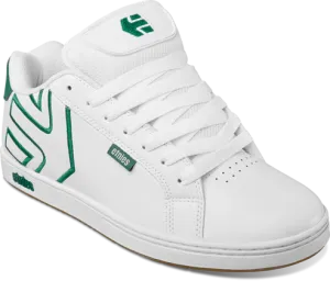 Etnies Mens Fader White Green Shoes