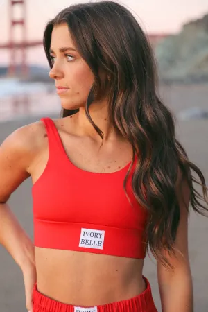 EVERYDAY BRA // RED