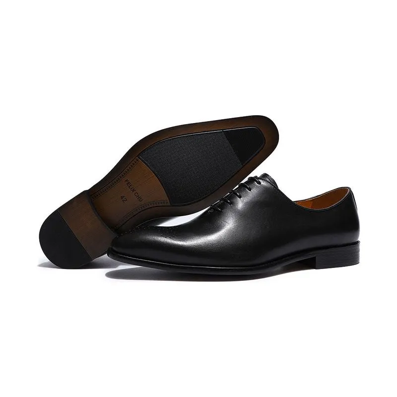 Exotic Dot Style Brogue Dress Shoes