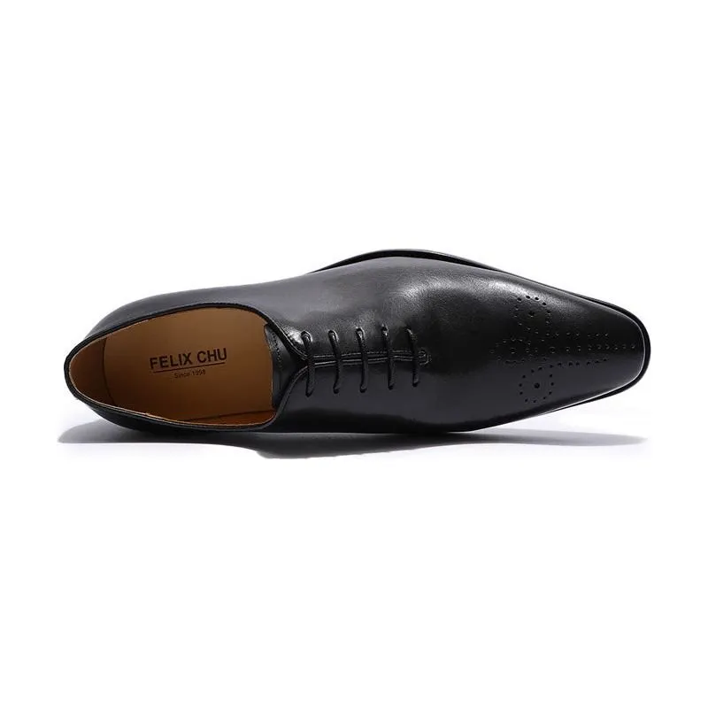 Exotic Dot Style Brogue Dress Shoes
