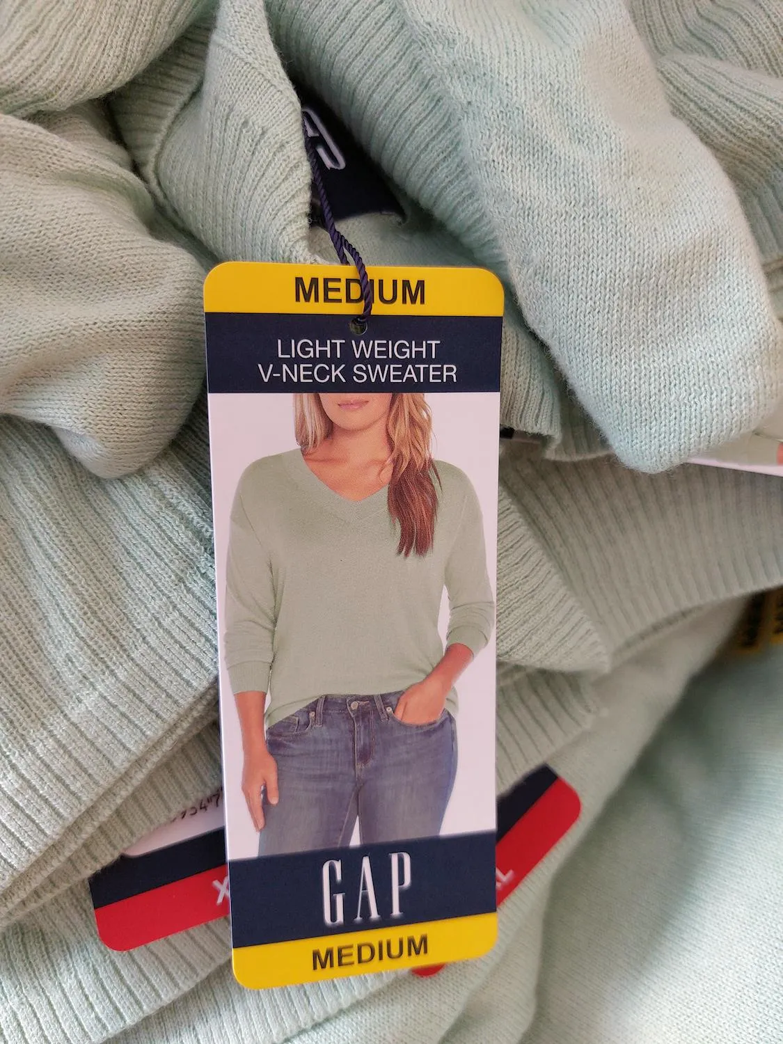 GAP Lightweight Women's V-Neck Sweater Choose Color Size