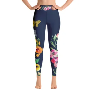 Garden Yoga Leggings