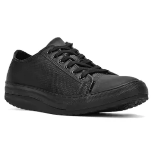 Gogfreg Men's Fashion Sneakers: Arch Support, Orthopedic Comfort, and Uniquely Stylish Casual Shoes for Men Black US10