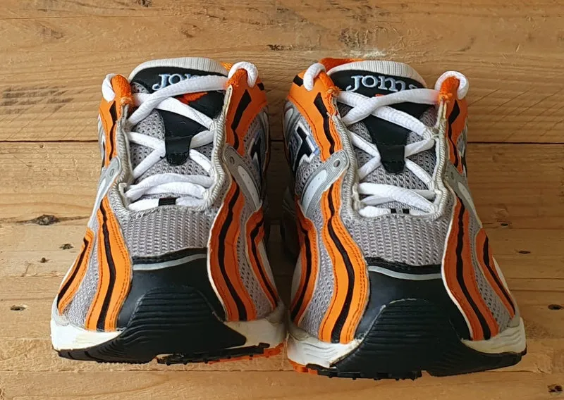 Joma Retro Running Low Textile Trainers UK8.5/US9.5/EU43 Orange/Grey/White/Black