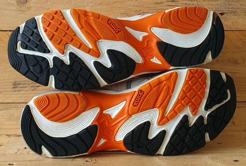 Joma Retro Running Low Textile Trainers UK8.5/US9.5/EU43 Orange/Grey/White/Black