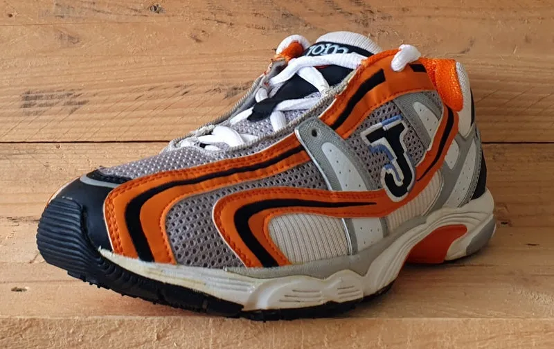 Joma Retro Running Low Textile Trainers UK8.5/US9.5/EU43 Orange/Grey/White/Black