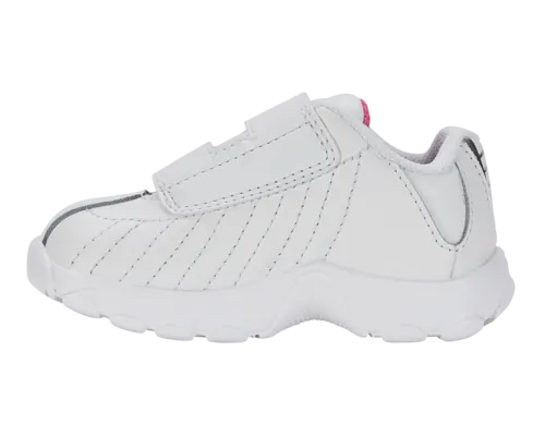 K-Swiss Kids St329 Strap White Shocking Pink Shoes