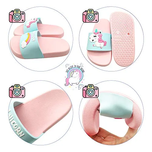 Kids Classic Cute Cartoon Lightweight Sandals (Pink)