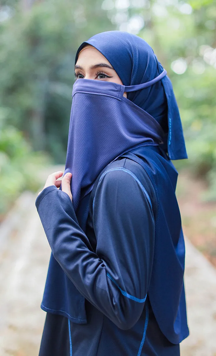 Kimniqab Blue - Niqab For Swimming and Sports