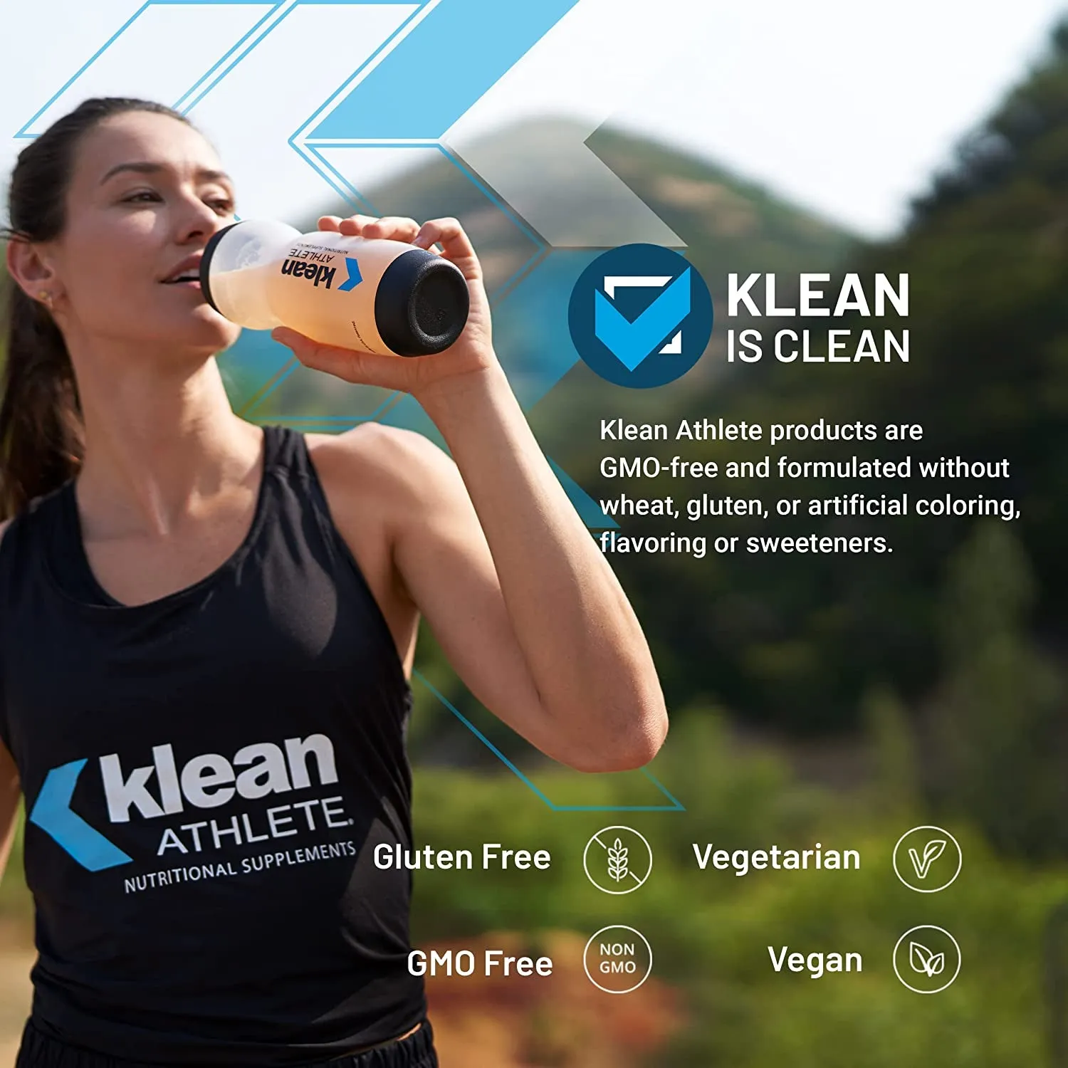 Klean BCAA   Peak ATP | Amino Acid Supplement for Muscle Building, Workout Recovery, and Lean Muscle | 9.1 Ounces | Natural Orange Flavor