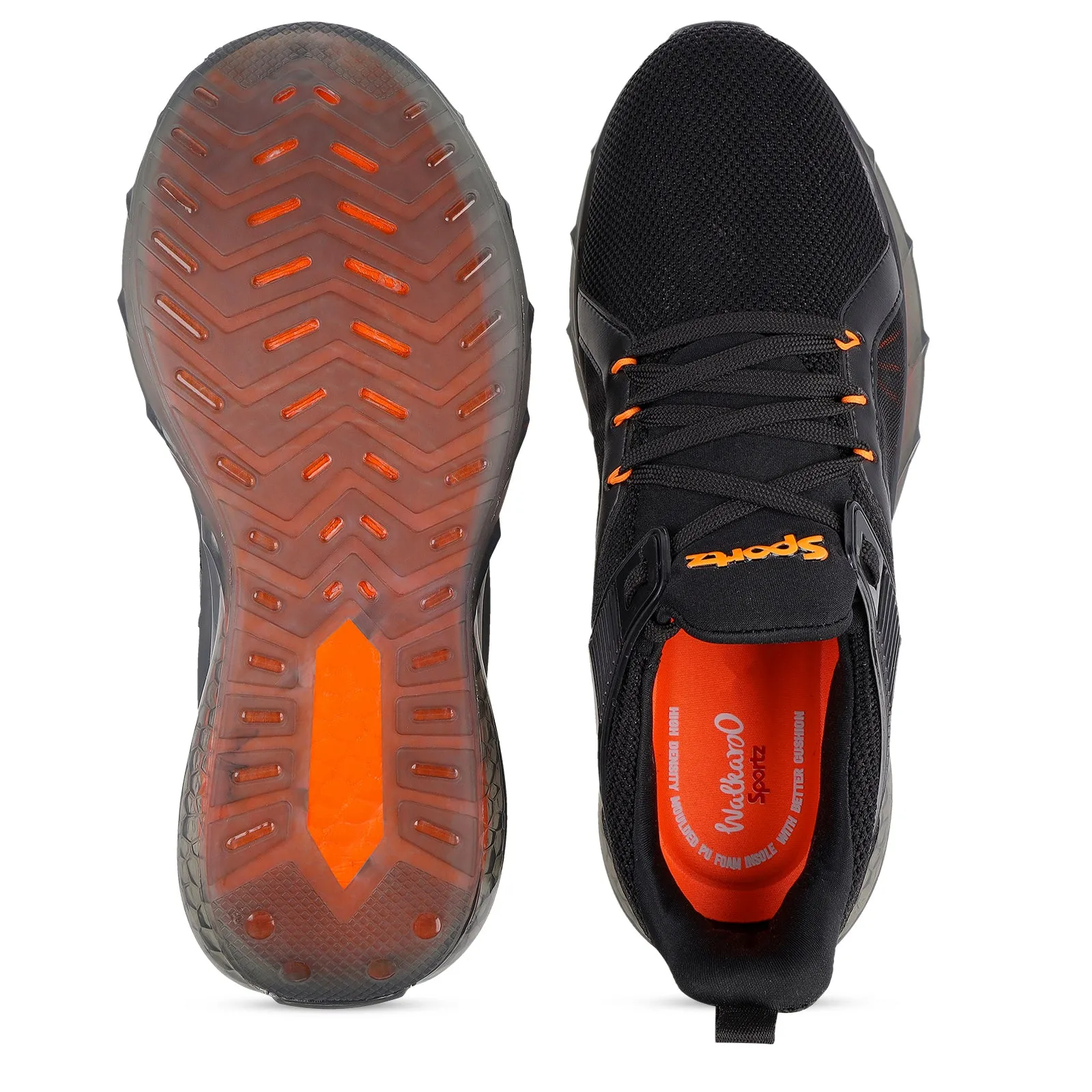 Men's Lace-up Sports Shoe - WS9138 Black