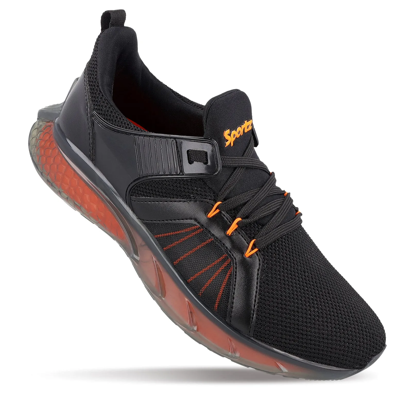 Men's Lace-up Sports Shoe - WS9138 Black