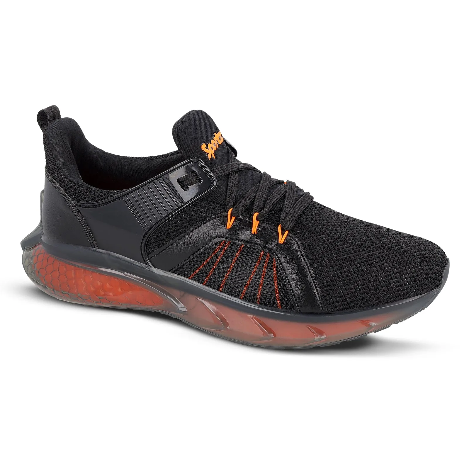 Men's Lace-up Sports Shoe - WS9138 Black