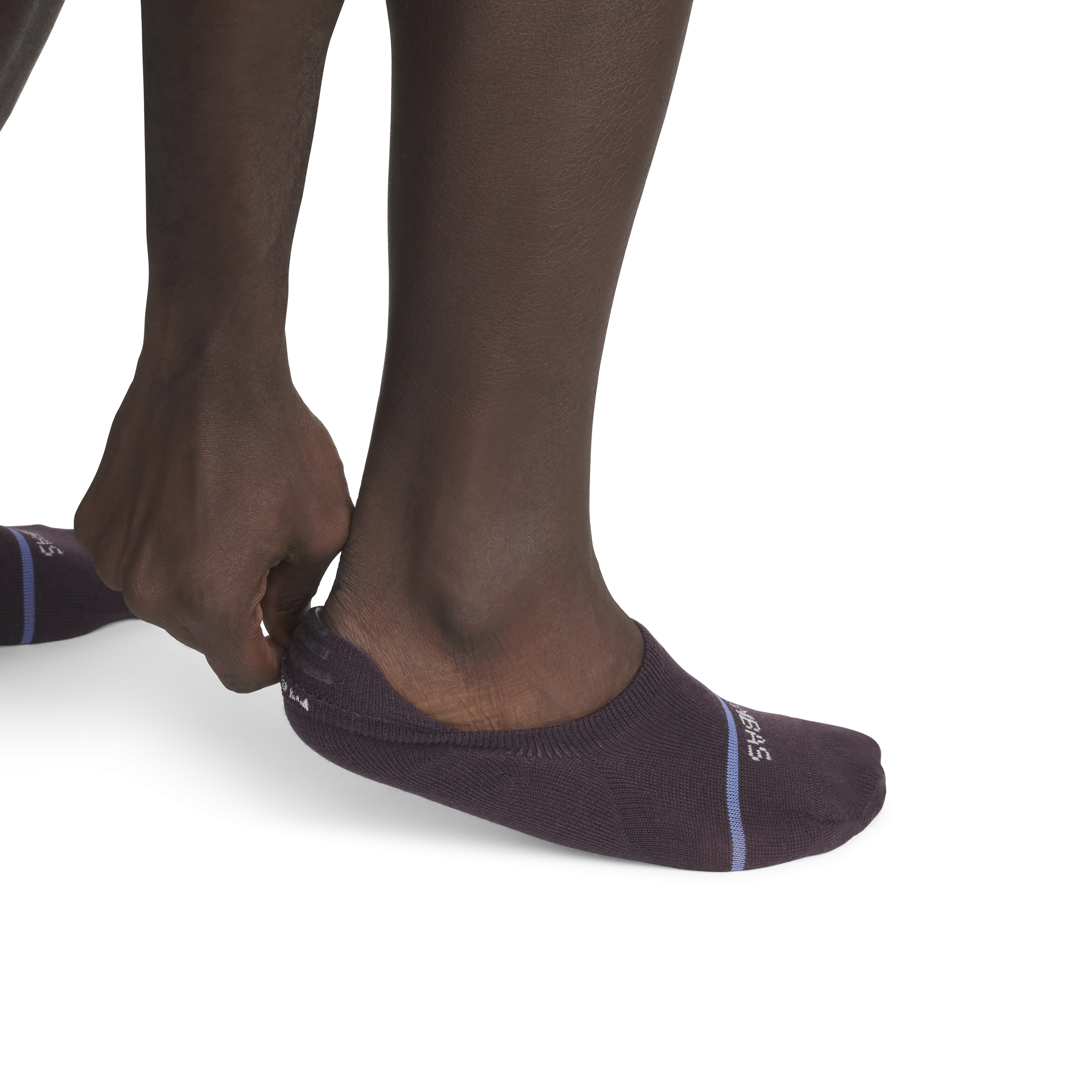 Men's Lightweight Merino Wool Blend No Show Sock 8-Pack