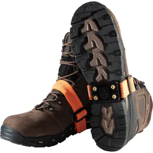 Mid-Cleat Traction Device, Brass, Stud Traction, One Size
