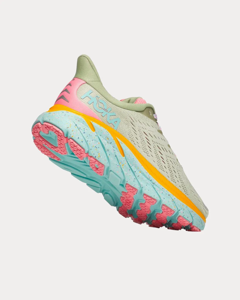 Movement Clifton 8 Sea Weed / Green Tea Running Shoes
