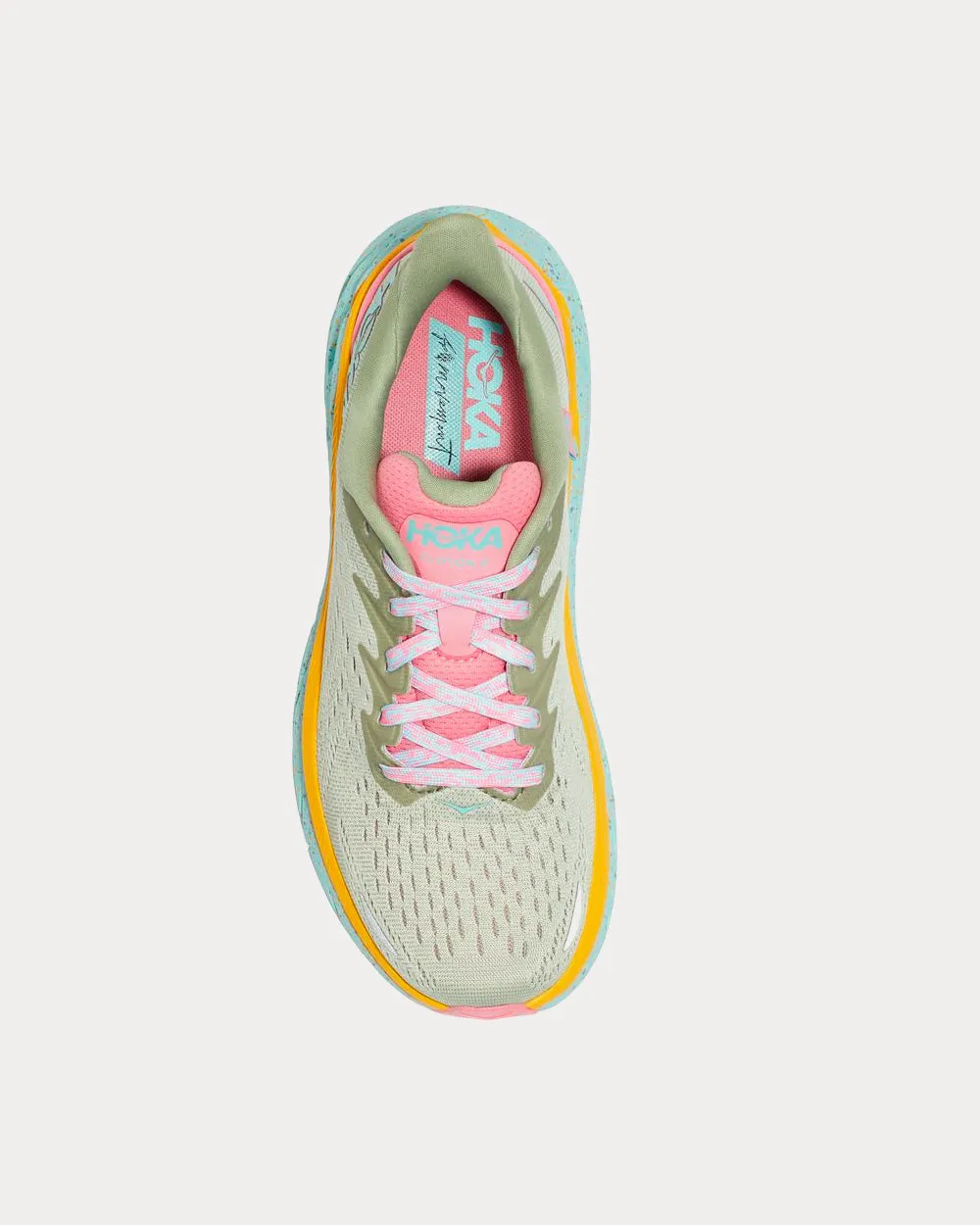 Movement Clifton 8 Sea Weed / Green Tea Running Shoes