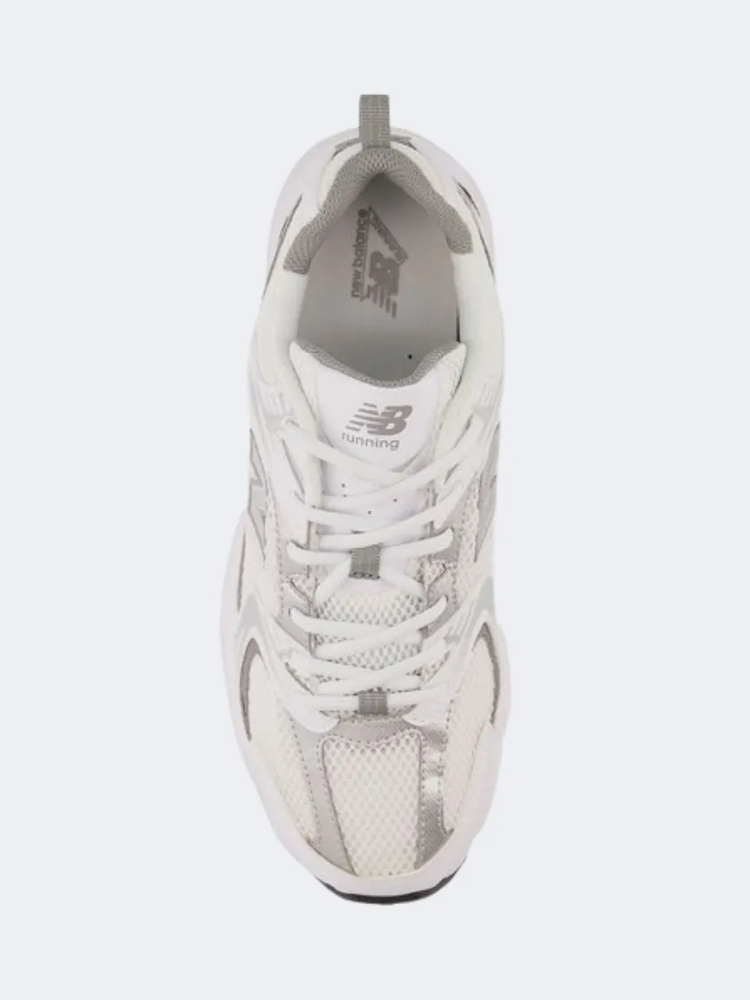 New Balance 530 Unisex Lifestyle Shoes White/Silver/ Grey
