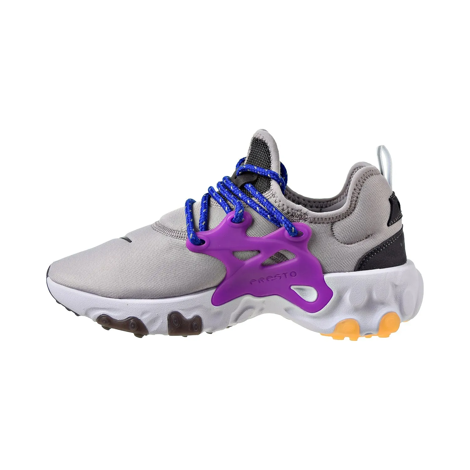 Nike React Presto Women's Shoes Silver Lilac-Purple-Blue