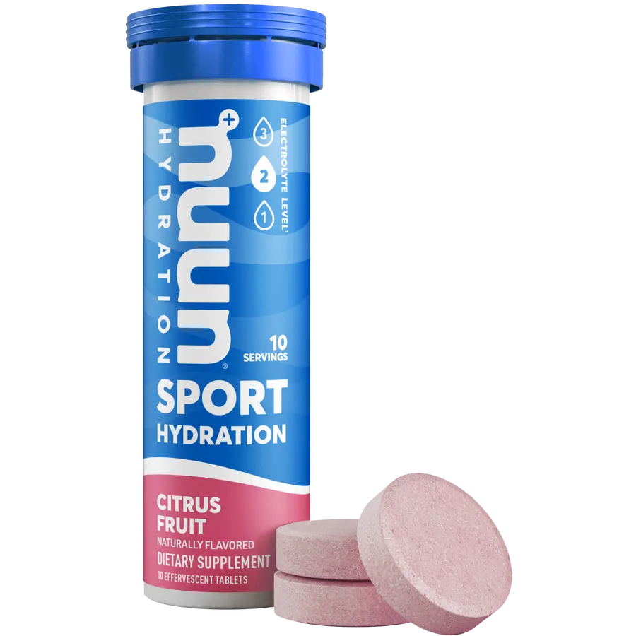 Nuun Hydration Sport Citrus Fruit Tablets 10 ct
