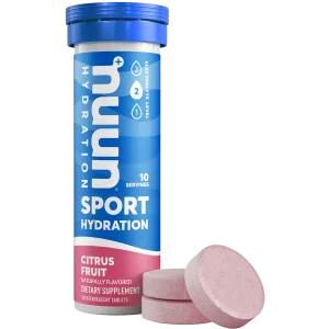 Nuun Hydration Sport Citrus Fruit Tablets 10 ct