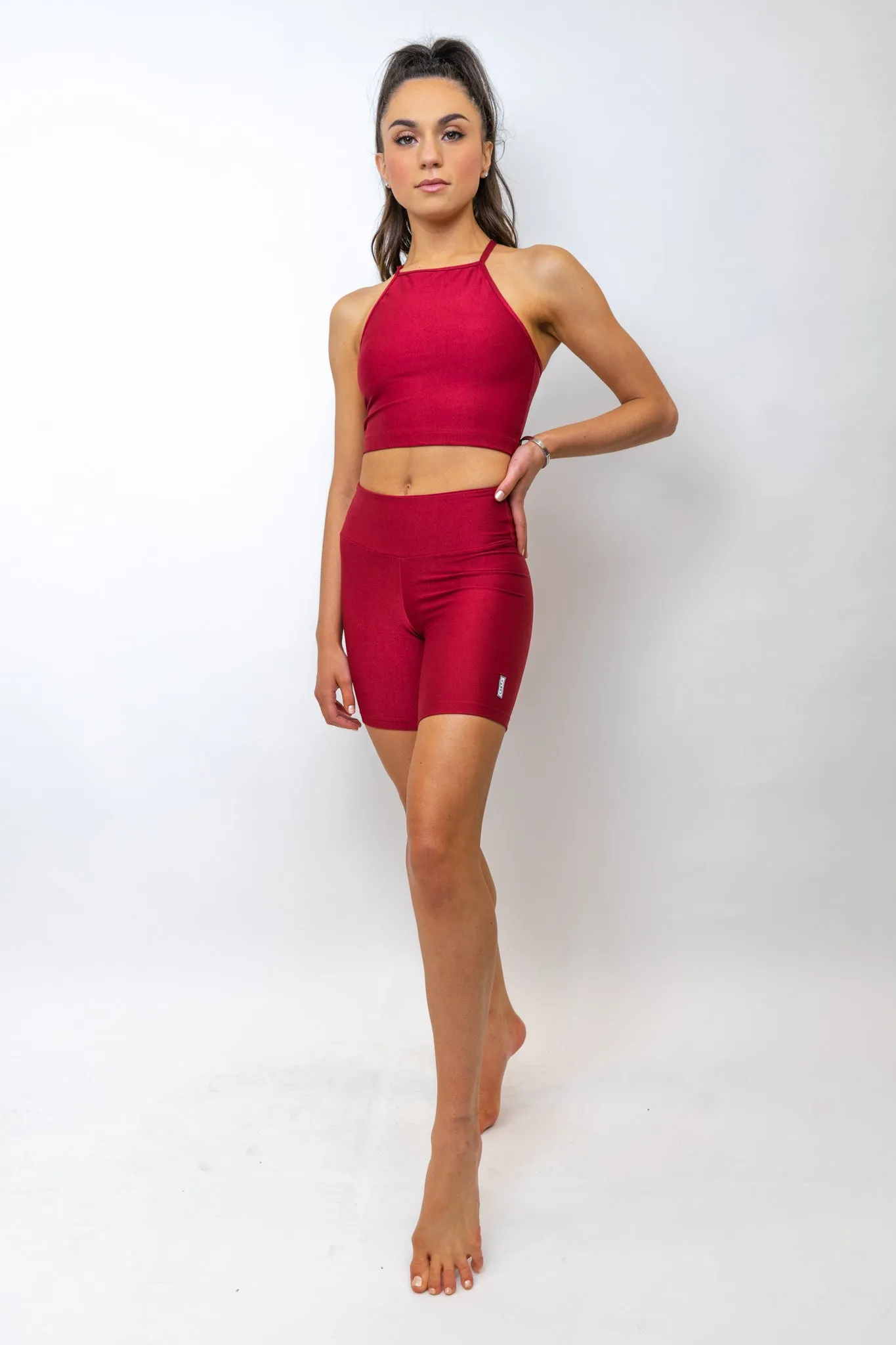 Paloma Sports Bra- Red