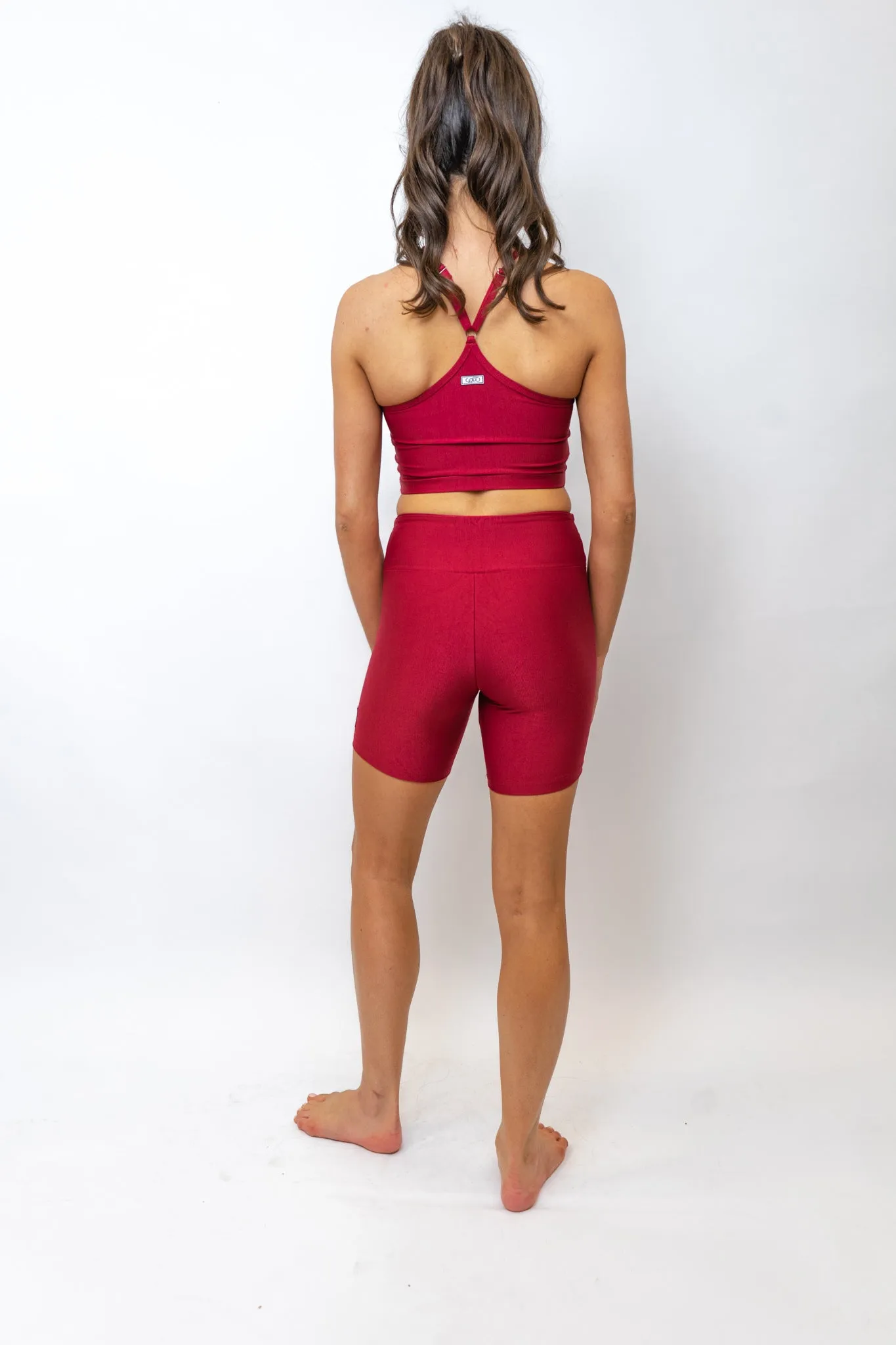 Paloma Sports Bra- Red