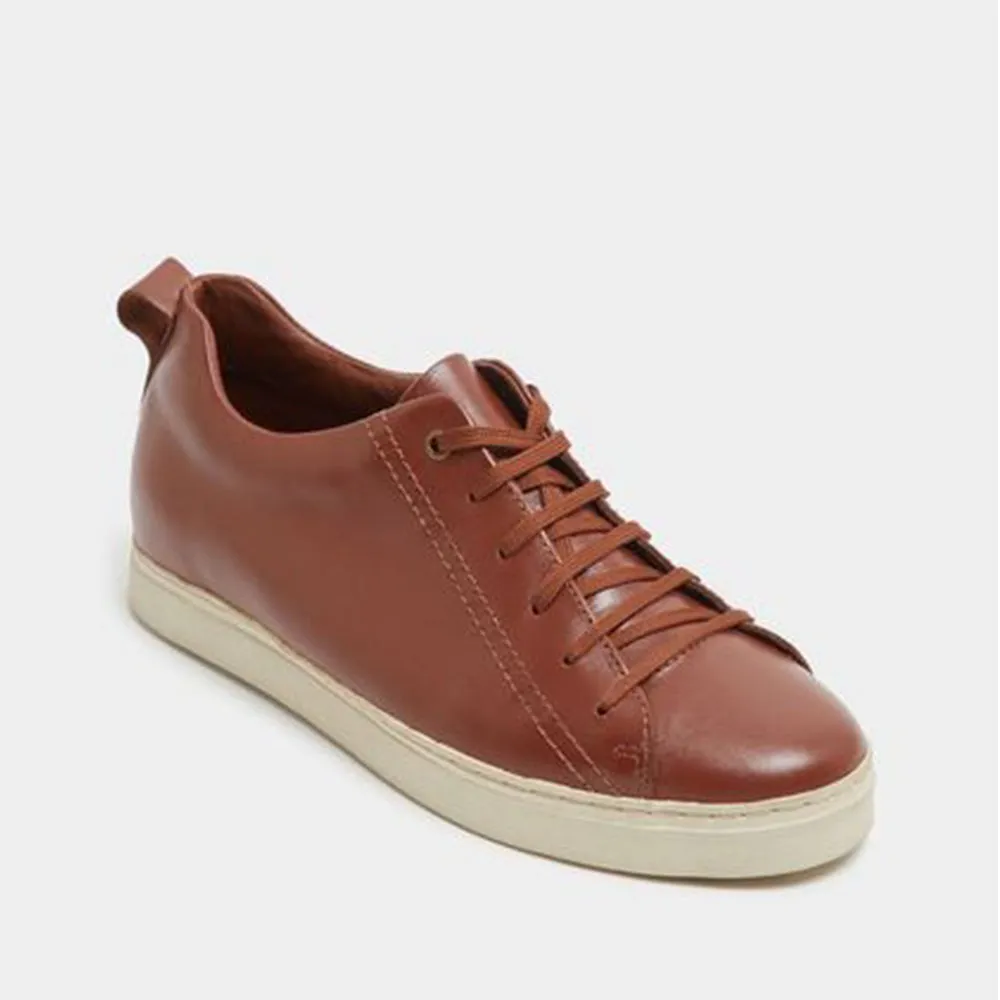 Paul Costelloe Living Tan Leather Trainer