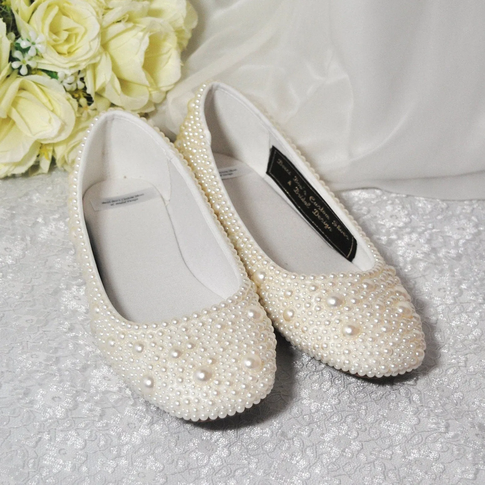 Pearl Flat Shoes