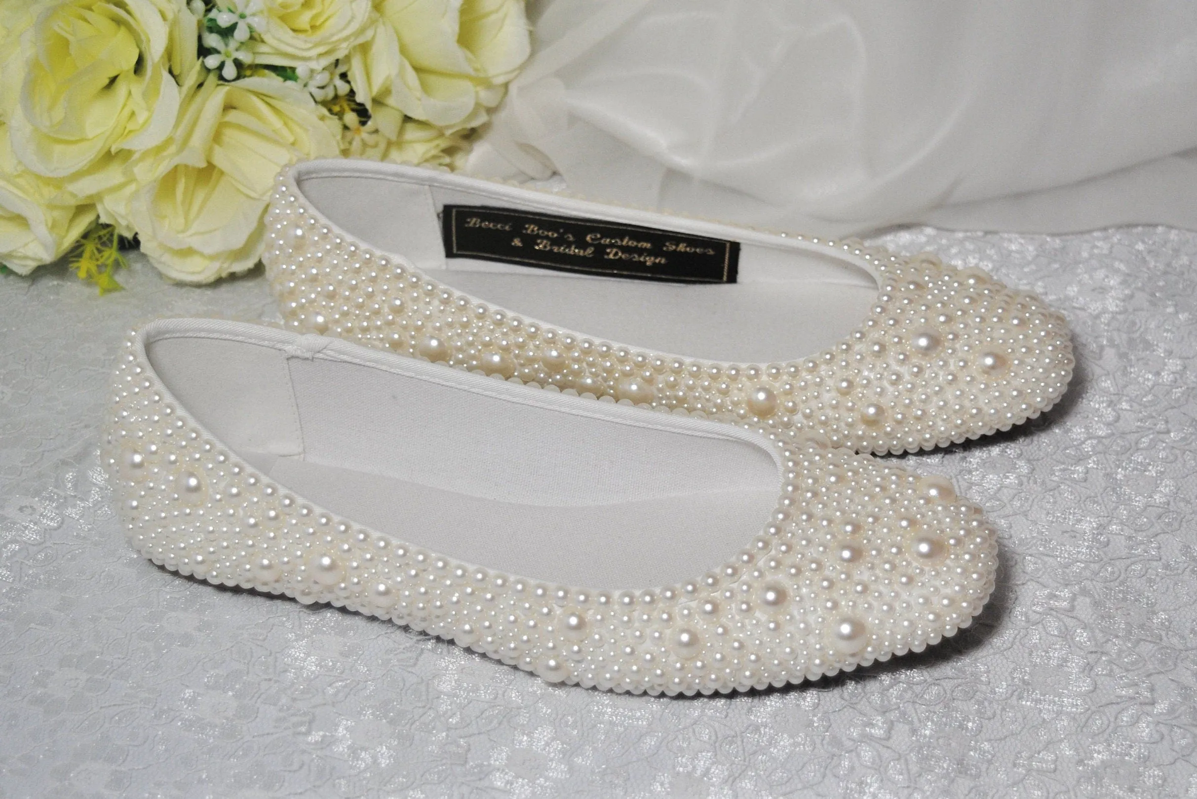 Pearl Flat Shoes