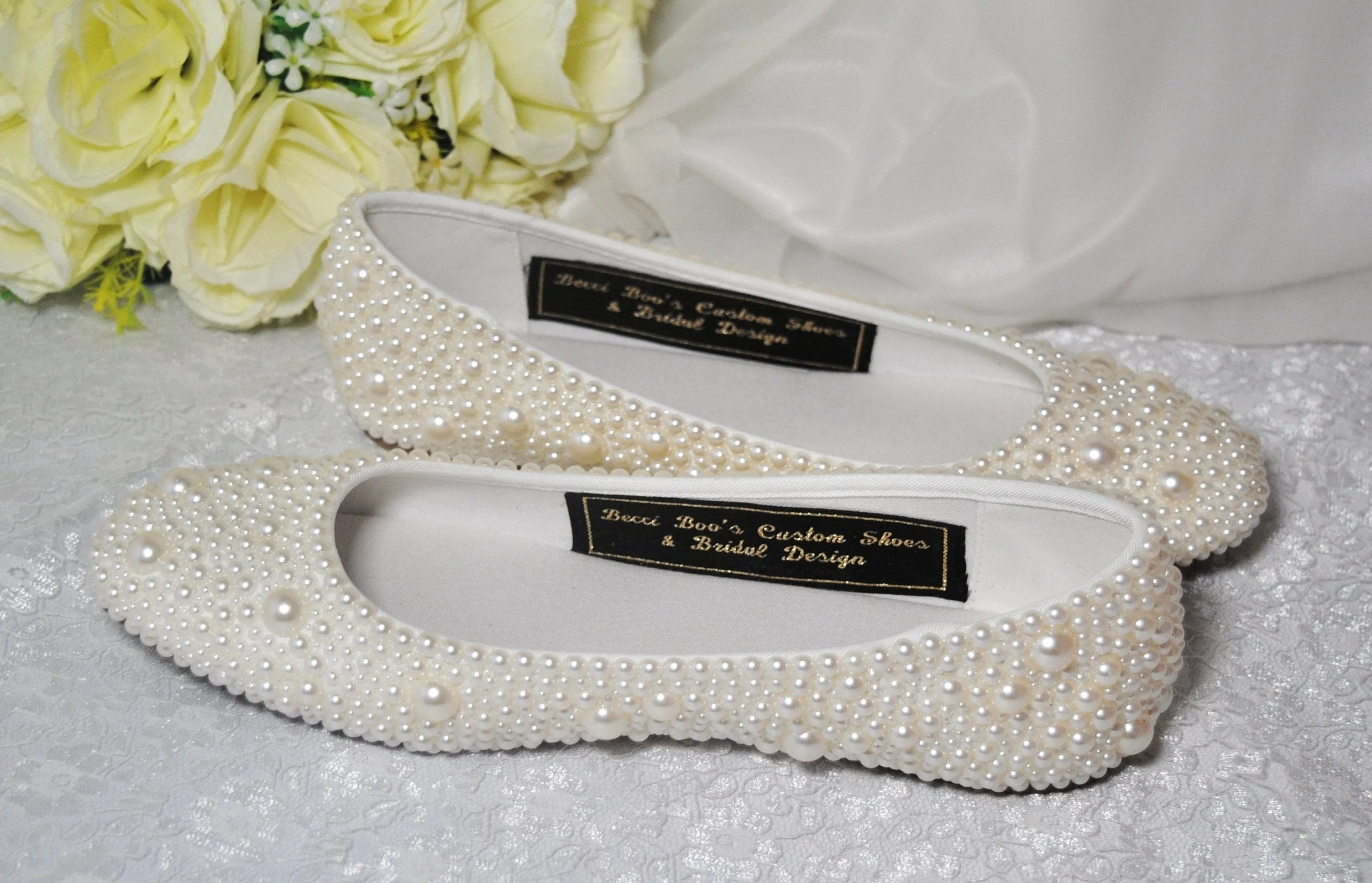 Pearl Flat Shoes