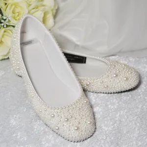 Pearl Flat Shoes