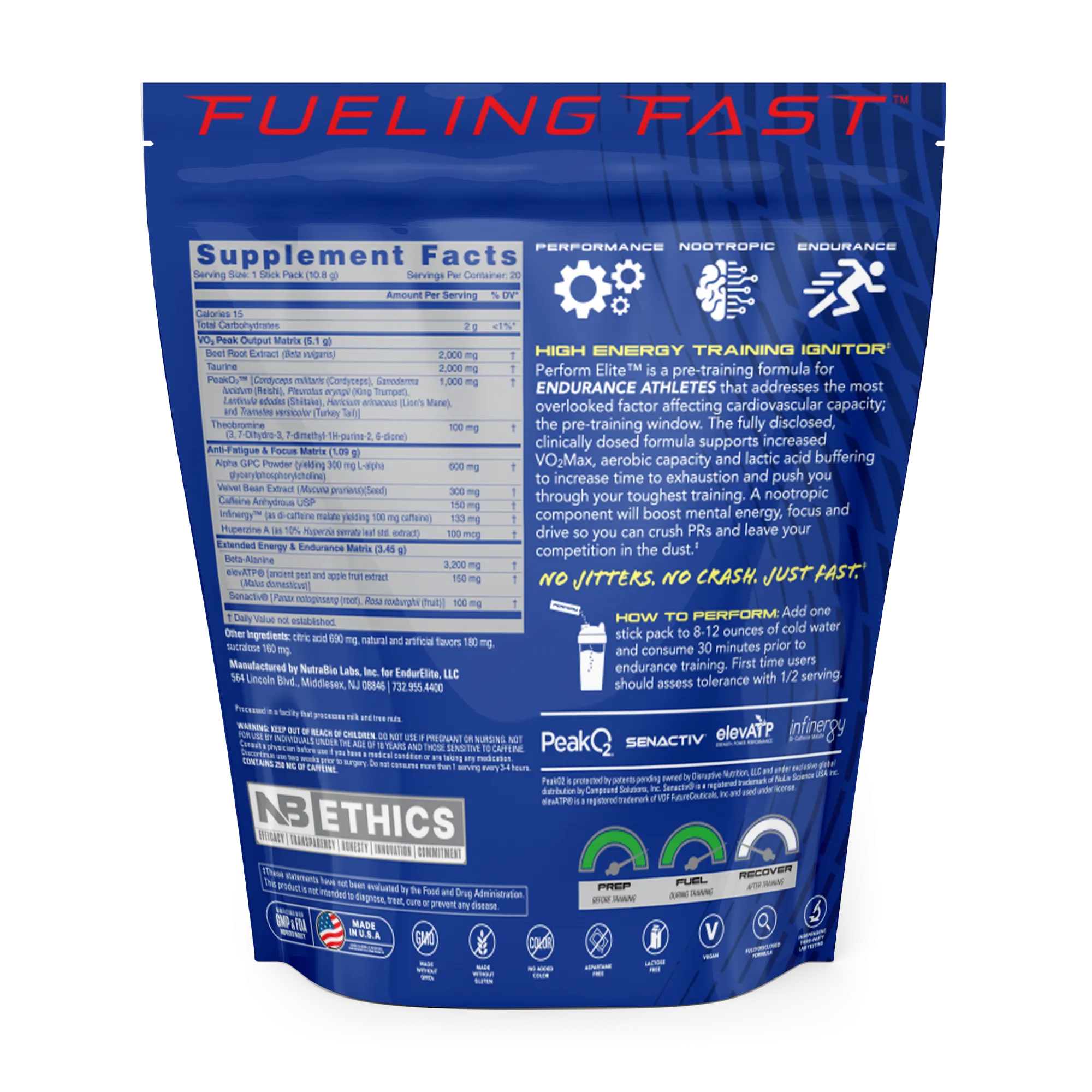 Perform Elite - 20 Serving Bag