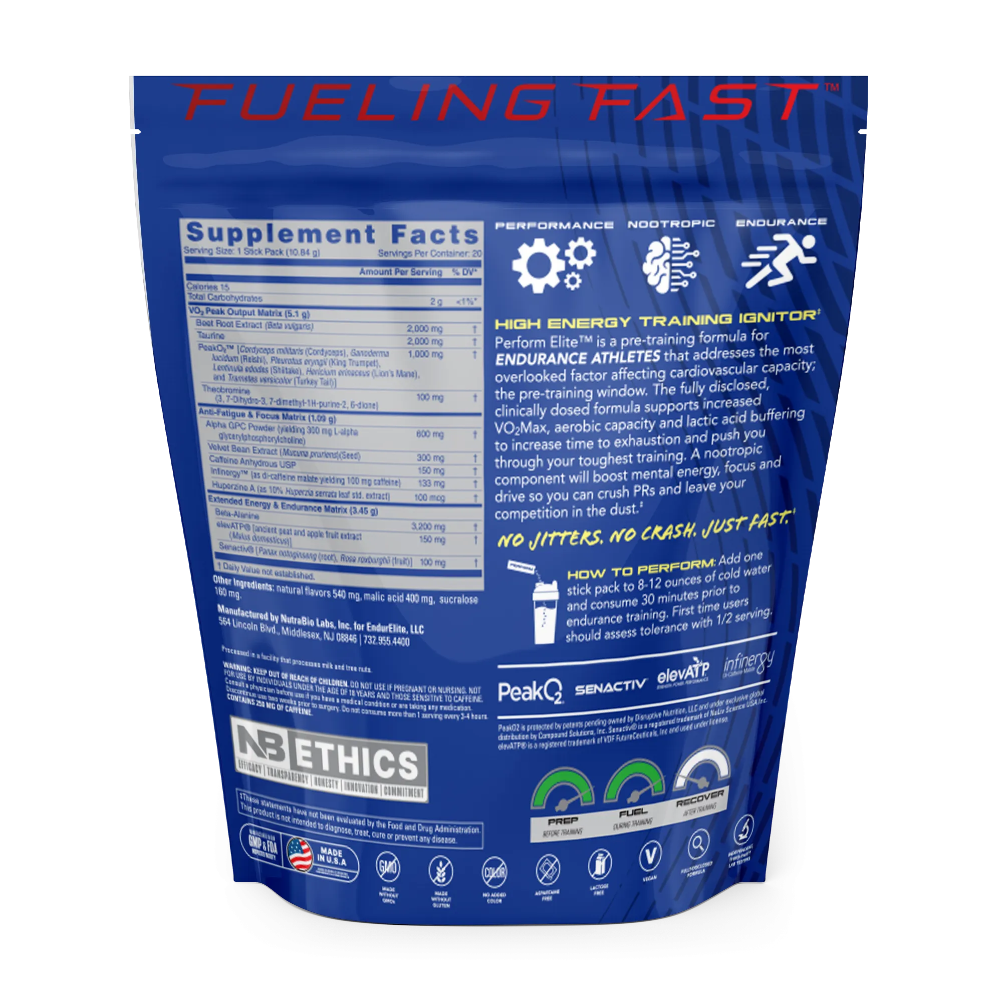 Perform Elite - 20 Serving Bag